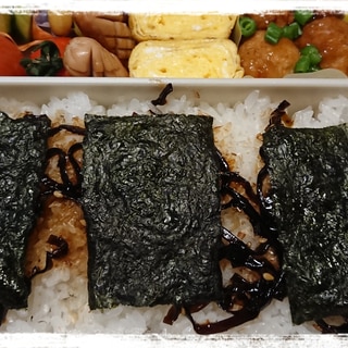 のり段々弁当